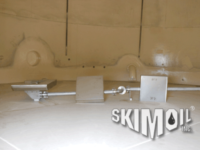 Stainless Steel Oil Skimmer with back floats