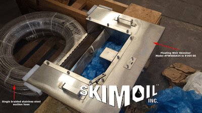 Skimoil's Floating Weir Skimmer Model FWSA581